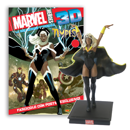 Мініатюрна фігура Герої Marvel 3D №12 Шторм (Centauria) масштаб 1:16, фото 1