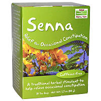 Чай із сени, без кофеїну/NOW — Senna Tea (24 bags)