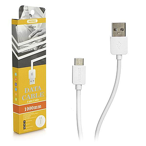 Кабель microUSB Remax RC-06m Data cable White