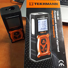 Лазерний вимірювач відстані Tekhmann TDM-40