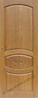 Двері міжкімнатні дерев'яні (ясен)