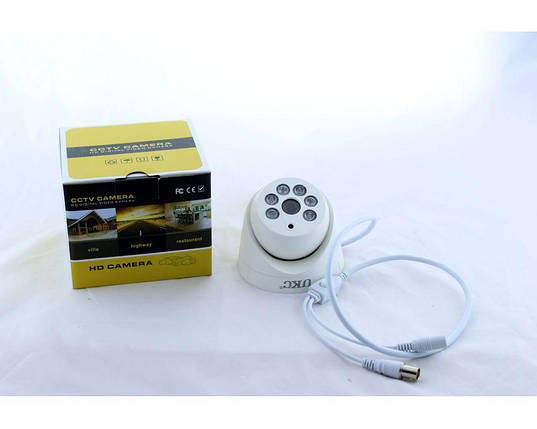 Купольна камера спостереження UKC CAD Z201 AHD 4mp 3.6 mm ZDX з ІЧ-підсвічуванням, фото 2