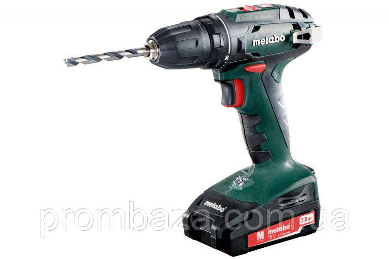 Акумуляторний шурупокрут Metabo BS 18 (2.0 А·год)