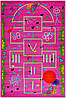 Дитячий рожевий килим BABY 2052 PEMBE, фото 3