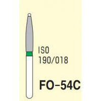 Бор алмазный MANI, 1 шт FO-54C (ISO 190/018) зеленые