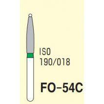 Бор алмазний MANI, 1 шт FO-54 C (ISO 190/018) зелені