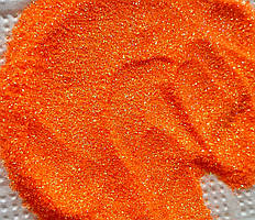 Гліттер помаранчевий голографічний