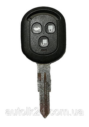 Заготовка (корпус) ключа Chevrolet Lacetti 3 кнопки
