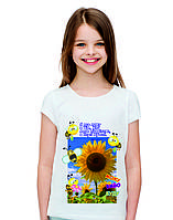 Дитяча футболка "Я все можу в Тім, Хто мене підкріпляє"