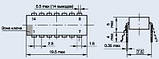 К155ІР1 DIP14 (аналог SN7495N) 6 логічних елементів НЕ, фото 3