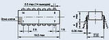 КР525ПС1Б DIP14 чотириквадратний салон сигналів середнього класу точності (перетворювач спектрів), фото 2
