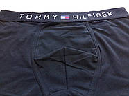 Труси чоловічі боксери бавовна Tommy Hilfiger, розмір 2XL (52-54), чорні, 03304, фото 2