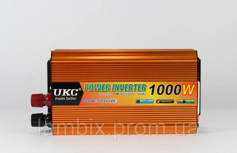 Автомобільний перетворювач напруги UKC SSK-1000W