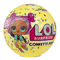 Кукла L.O.L. ЛОЛ шарик. LOL Confetti Pop Series 3. Новинка!