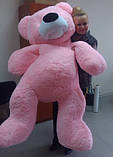 М'яка іграшка едмідь Аліна Бублик 200 см рожевий, фото 5