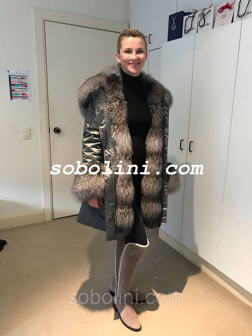  Парка з блюфростом, фотовідчить від покупця, фото 1