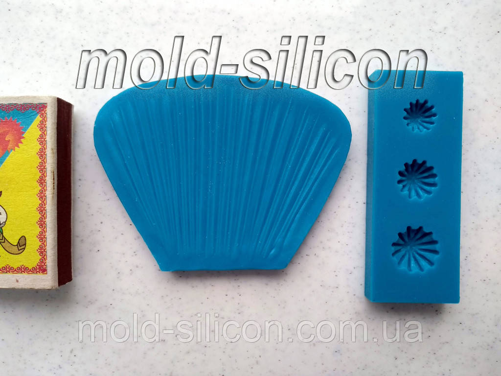 Набір силіконових вайнерів "Пелюстка і центр універсальні", фото 1