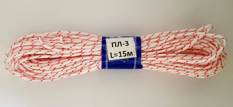 Плетеный шнур MNM ПЛ-3, 15м - фото 1 - id-p730911506