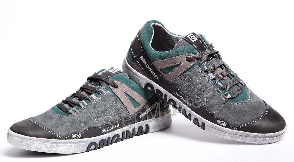 Шкіряні кеди Salomon Navy Original