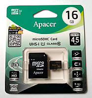 Картка пам'яті Apacer MicroSD 16 Gb