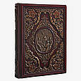Біблія. Святе письмо старого і нового завіту в шкіряній палітурці в подарунковій коробці українською мовою, фото 2