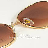 Сонцезахисні окуляри Dior кольорові коричневі ефектна новинка Діор якісна, фото 4