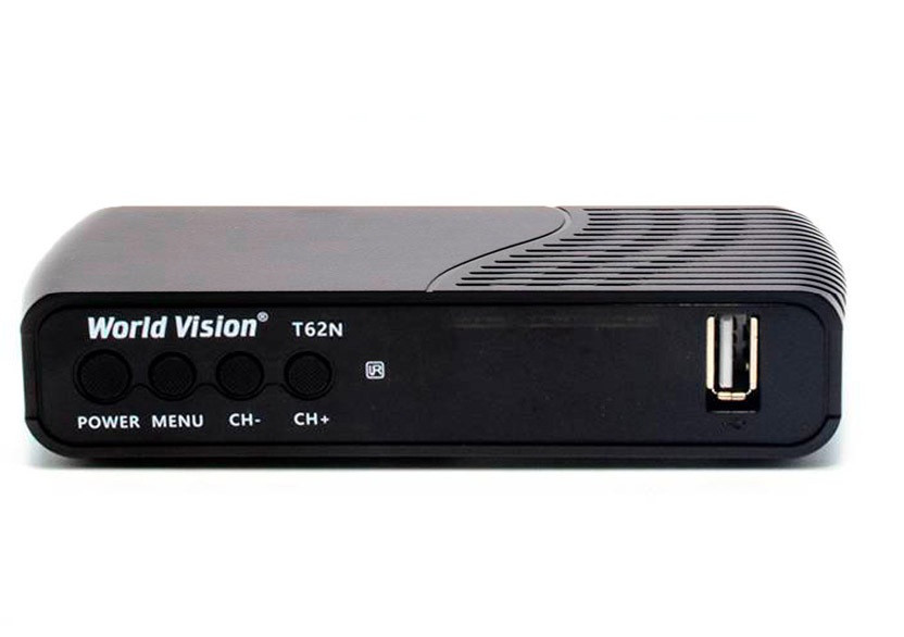 World Vision T62N — Т2 Тюнер DVB-T2 з універсальним пультом