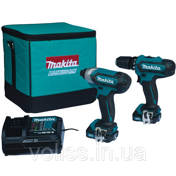 Набор инструментов Makita CLX201SA - фото 1 - id-p730956642