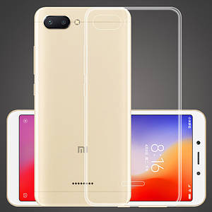Ультратонкий чохол для Xiaomi Redmi 6 прозорий