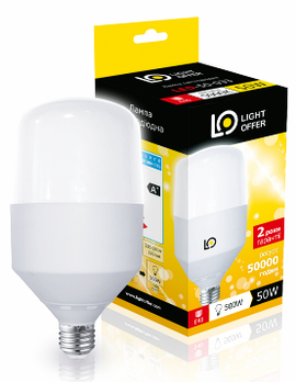 LED лампа, 30 W E27 ТМ "Lightoffer"