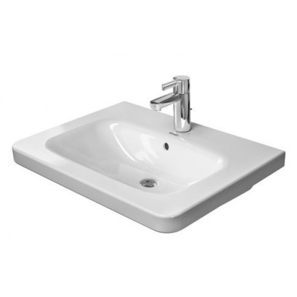Умивальник DURAVIT для меблів DURASTYLE з переливом та площиною під змішувач