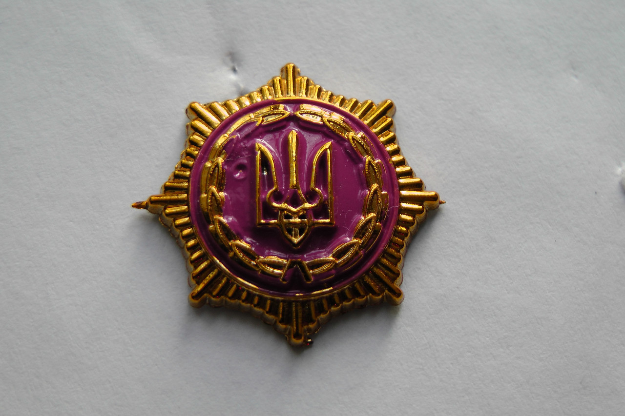 Емблема виконання покарання золото