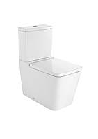 Унітаз ROCA INSPIRA Square підлоговий, квадратний, в комплекті з коліном