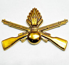 Емблема мотострільці золото