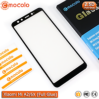Захисне Full Glue скло Mocolo Xiaomi Mi A2 / 6X (Black)