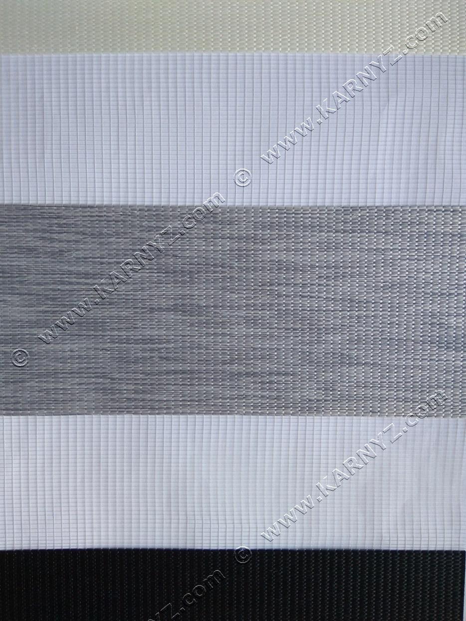 Ролета День-Ніч Тарія тріо B-231 білий/сірий/чорний, фото 1