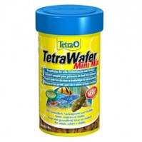 TetraWafer Mini Mix мини пластинки для всех донных рыб и ракообразных, 100мл