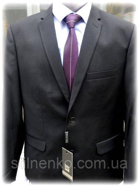 Стильный мужской костюм,черный, 44, 46, 48, 50, 52, 54, 56, 58,60, 62, 64 - фото 5 - id-p563639896