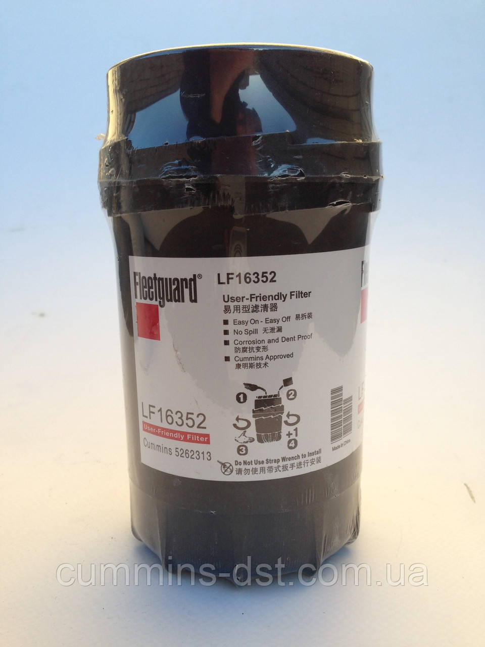 Фільтр масляний Fleetguard LF16352 Газель cummins isf 3.8, фото 1
