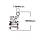 Підвіски металеві Finding Кулон стілець меблі Античне срібло 18 мм x 10 мм, фото 3