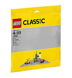 LEGO Classic Будівельна пластина сірого кольору 10701