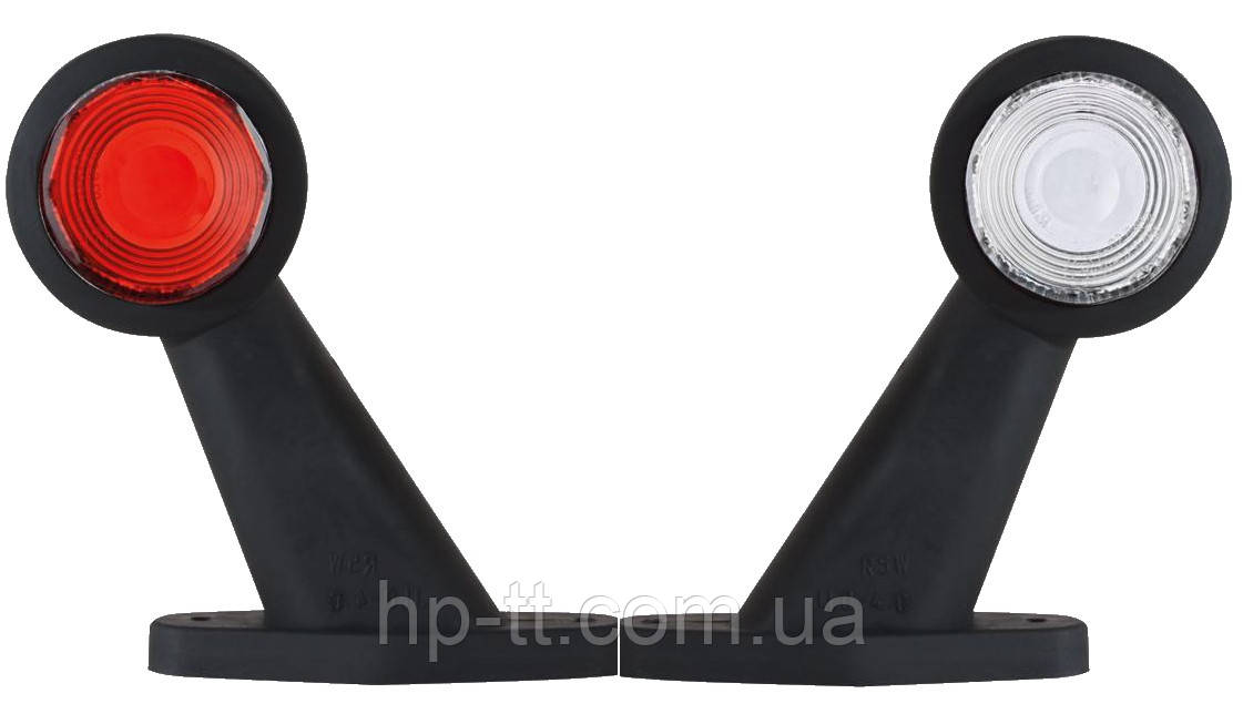 Ліхтар габаритний Fristom FT-033 C косою на короткій ніжці з проводом лампа (R5W)