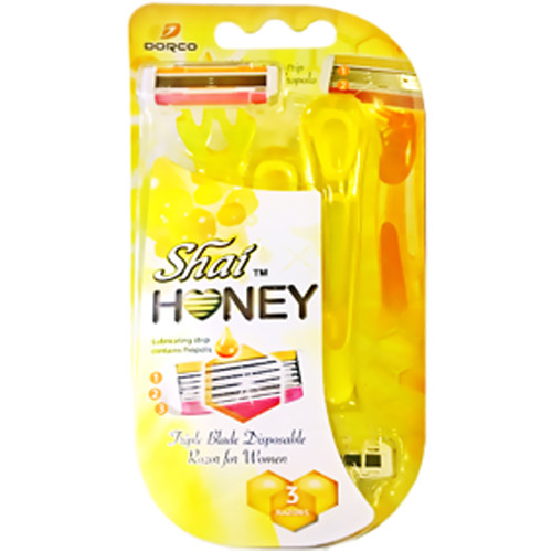 Станок для гоління DORCO SHAI HONEY (TRA500) 3 шт D0002