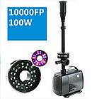 Насос із фонтаном і підсвіткою AquaFall LED-10000FP 6500l/h 100W, фото 3