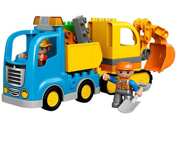 Lego Duplo Грузовик и гусеничный экскаватор 10812, цена 640 грн — Prom ...