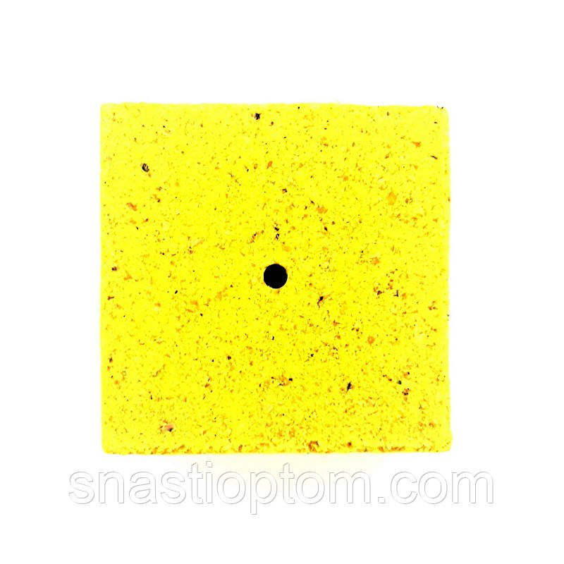 Кубик для макушатника з отвором 45х45х20 мм, Ваніль