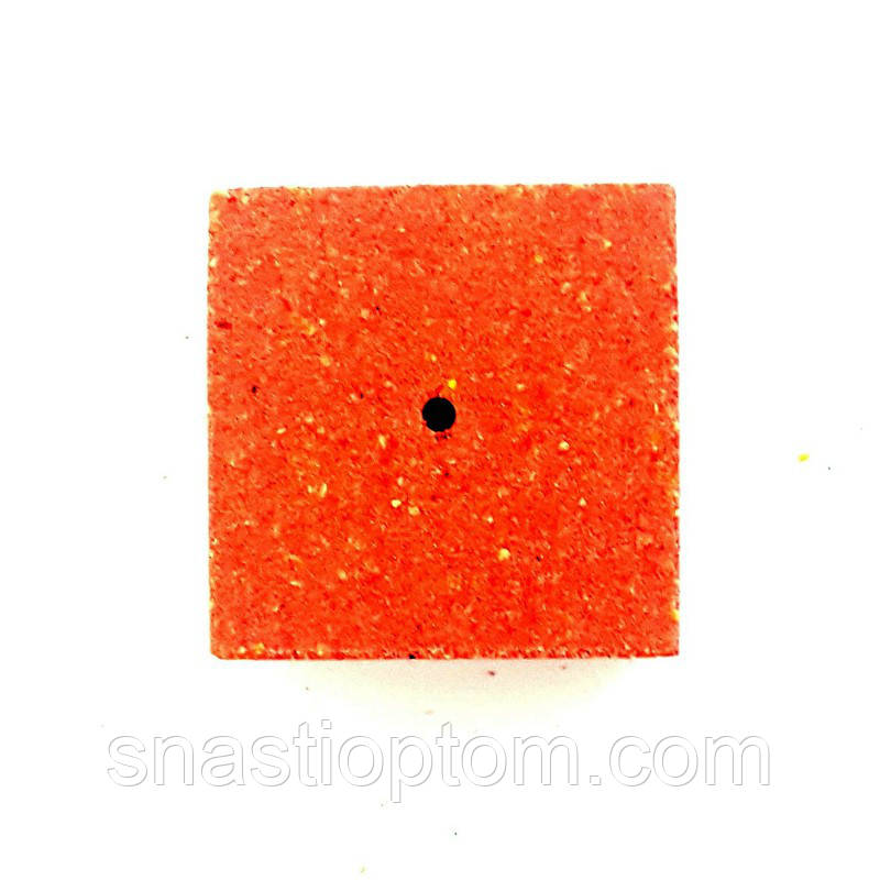 Кубик для макушатника з отвором 45х45х20 мм, Полуниця