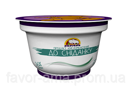 Кисломолочний продукт До сніданку АМА (без наповнювачів) 36% (150 г), фото 2
