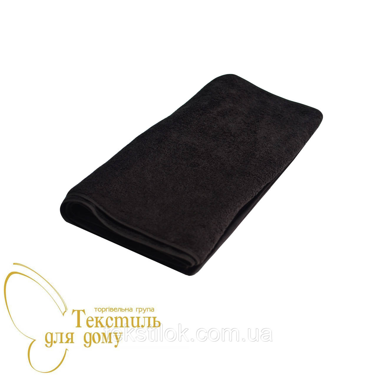 Рушник лицьовий 50*100, 500 г/м2, 16/1, гіркий шоколад