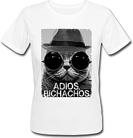Женская футболка Adios B*chachos (белая)